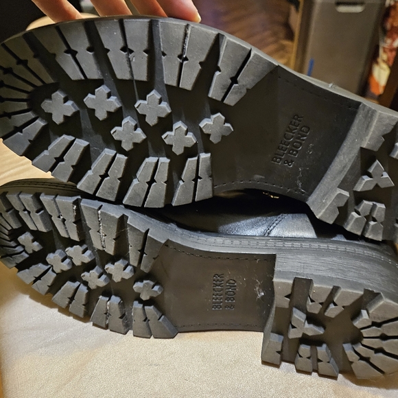 Bleecker & Bond combat boots, women's size 10 - Picture 8 of 10